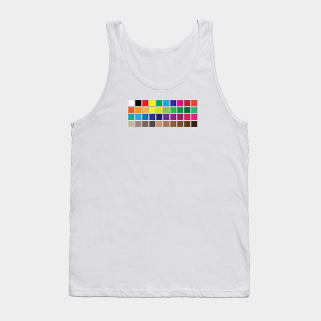 DEFAULT SWATCHES Tank Top by encip